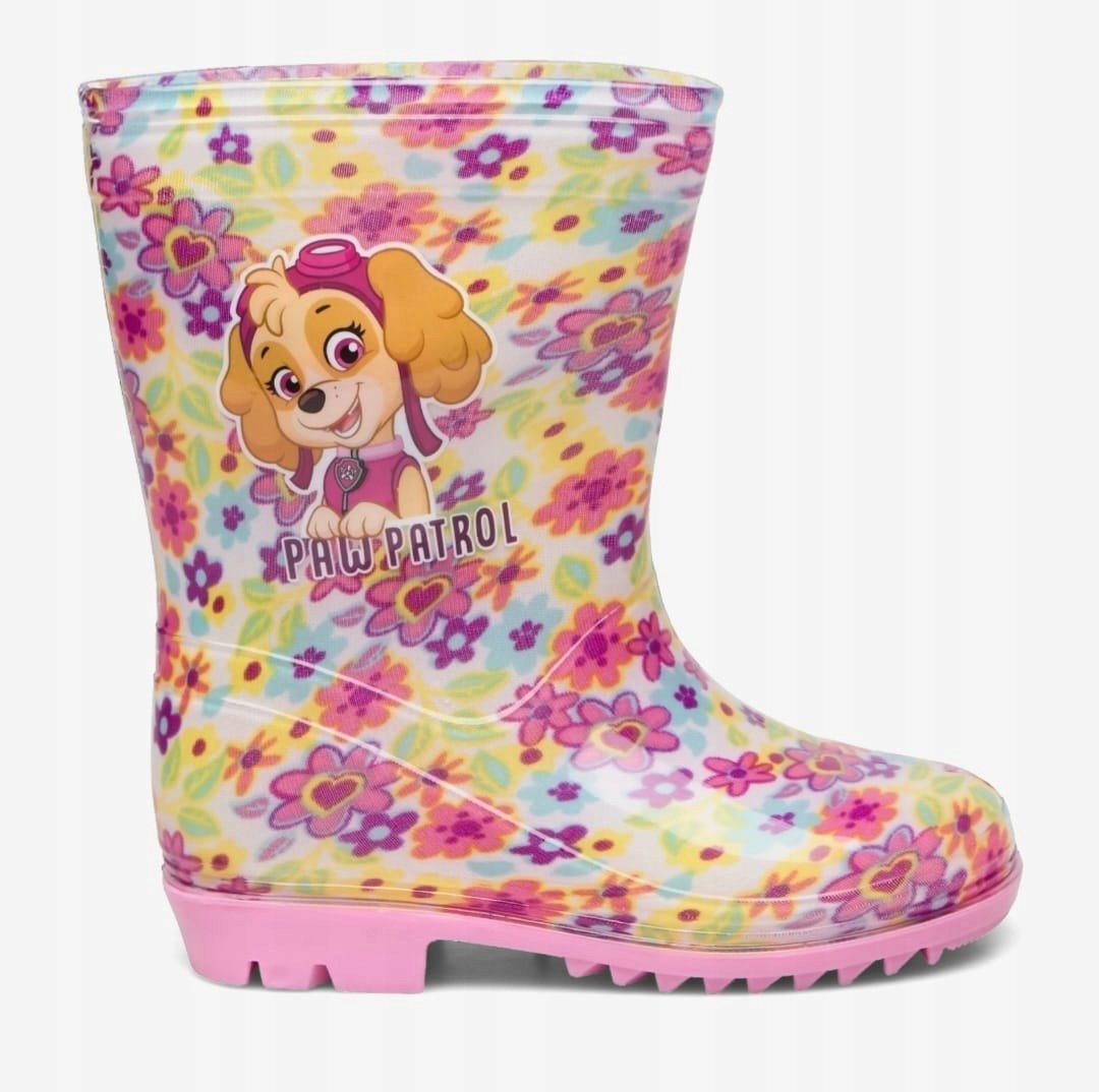 Psi Patrol Skye Paw Patrol Kalosze dziecięce gumowce gumiaki 28