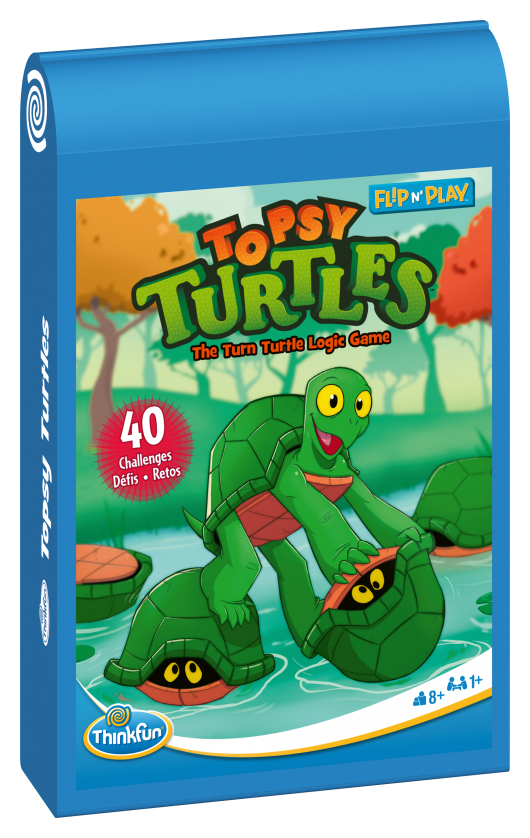 Flip & Play Wywrócone żółwie Ravensburger - gra