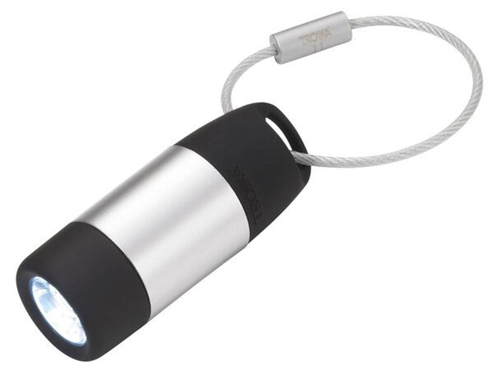 TROIKA ECO CHARGE Czarny, Szary LED