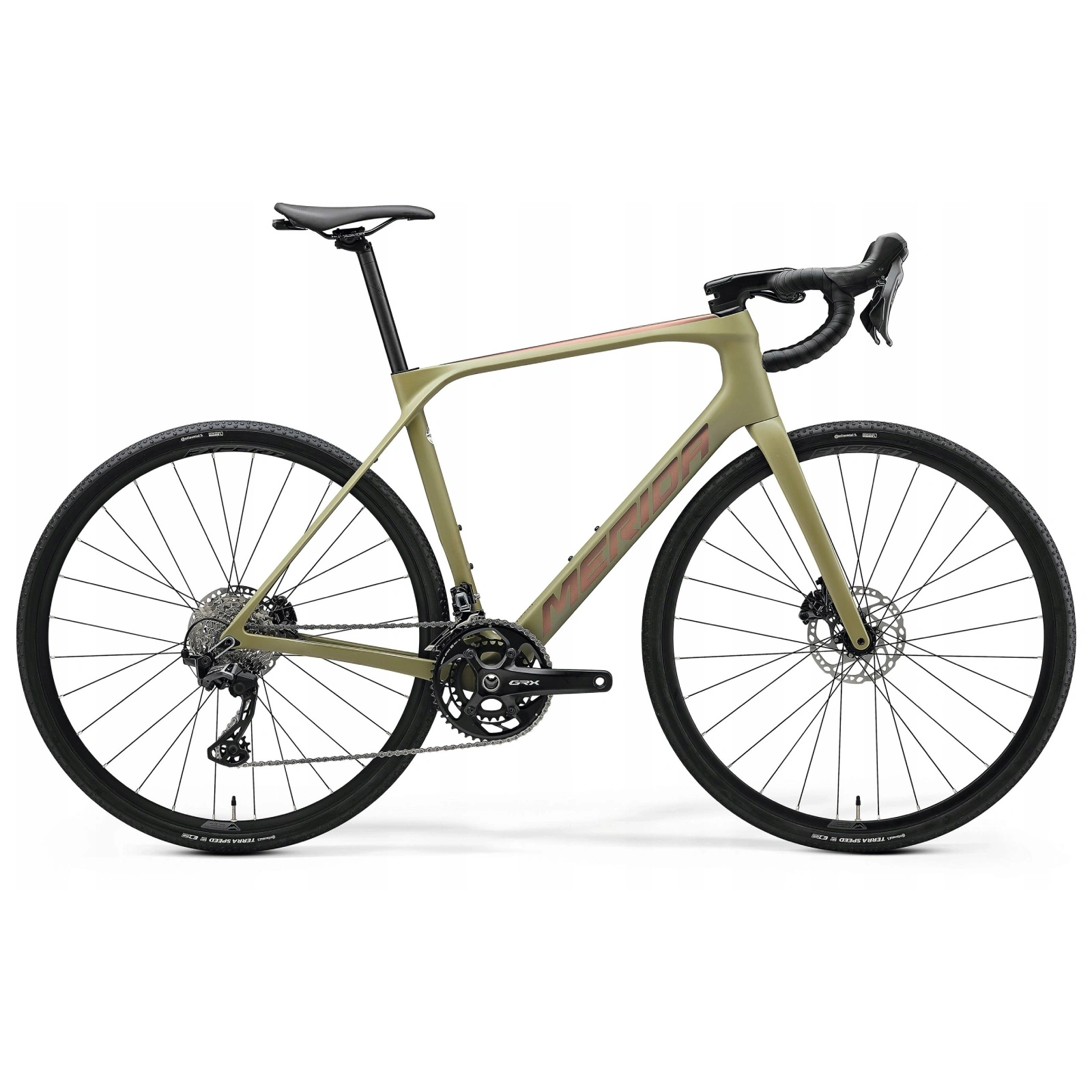 Rower gravel Merida SCULTURA ENDURANCE GR 5000 M(51) SILK LOW KEY GREEN