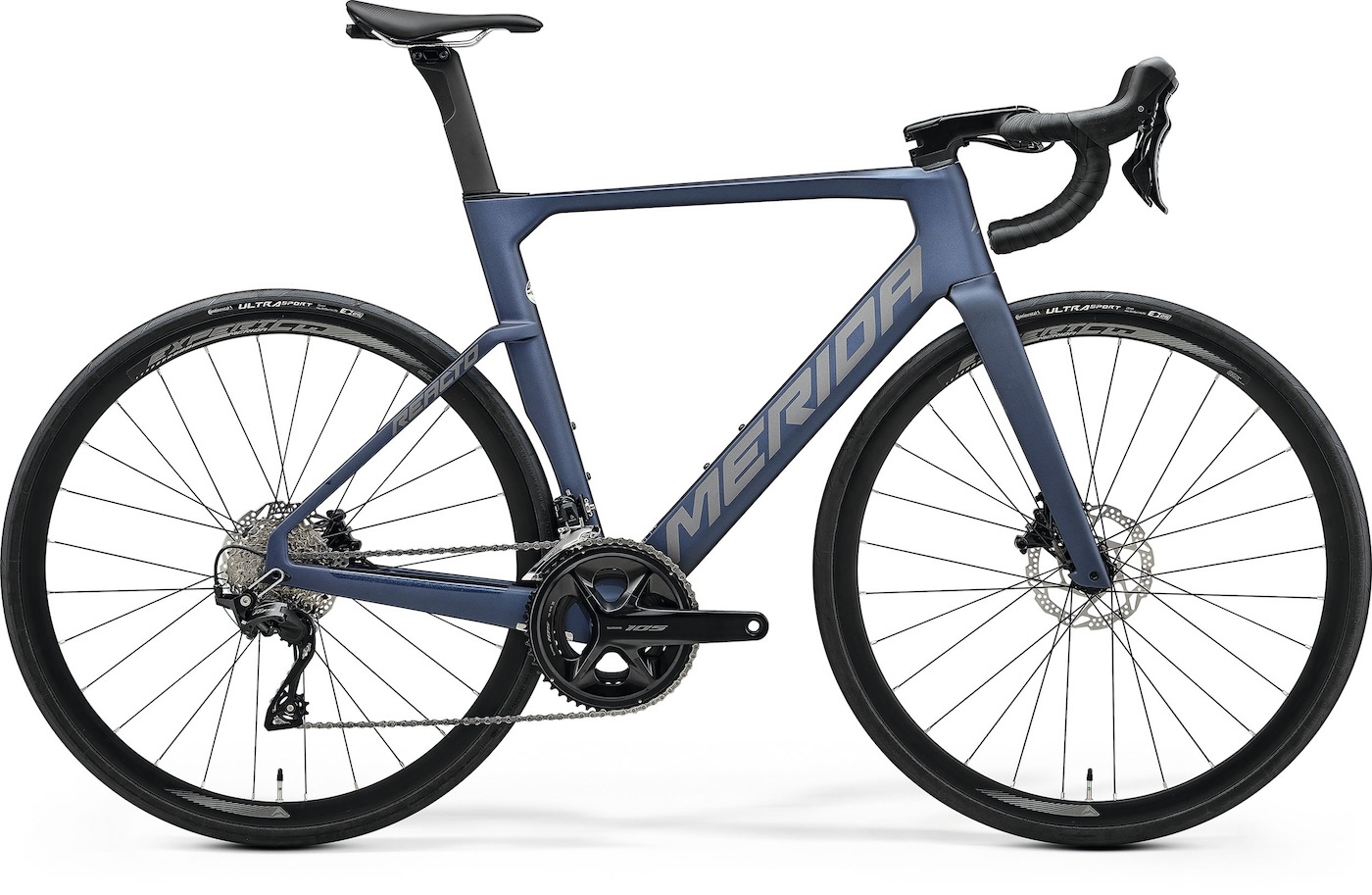 Rower szosowy Merida REACTO 4000 L(56) MATT MOUNTAIN BLUE(BLACK)