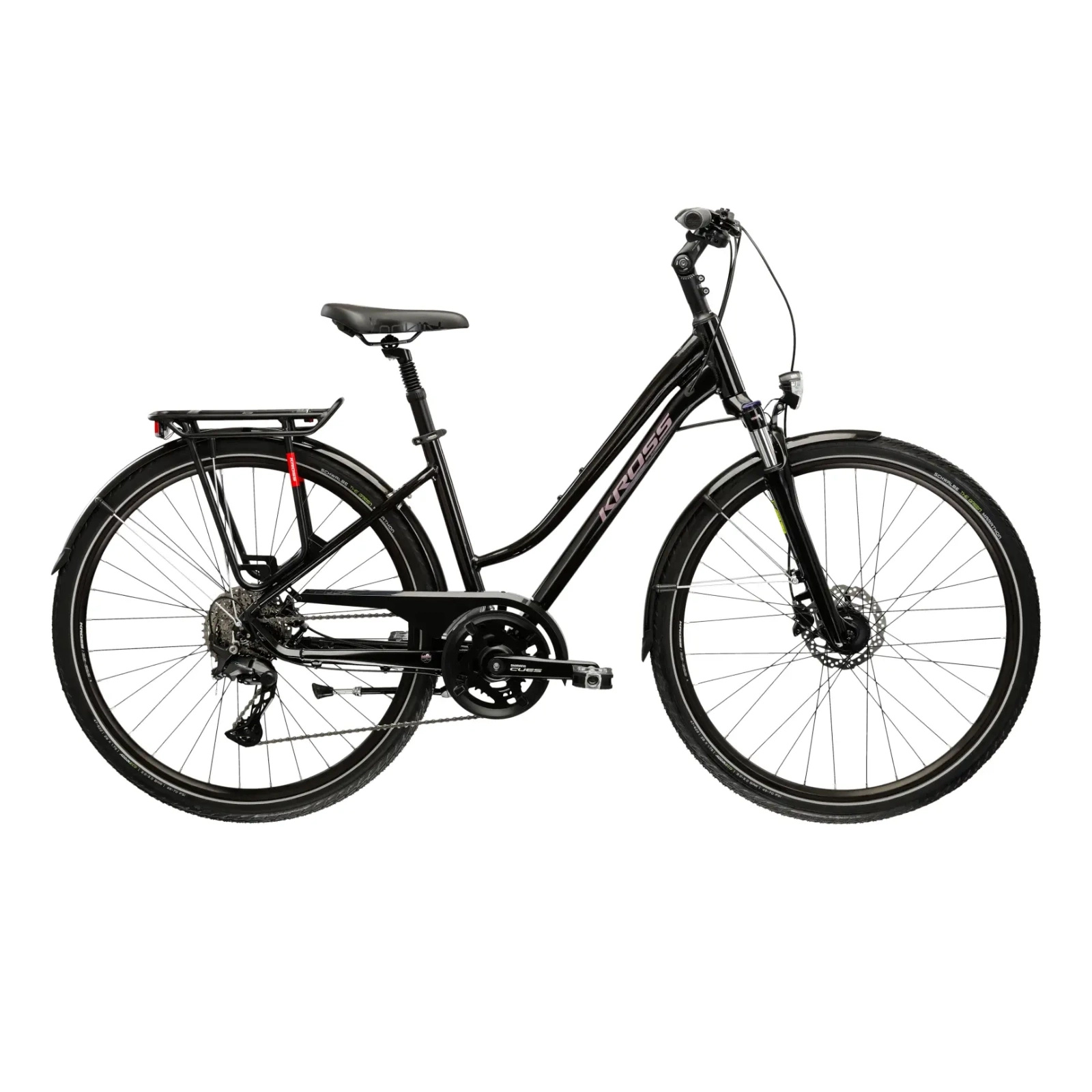 Rower trekkingowy Kross Trans 7.0 D 28 L cza_róż p