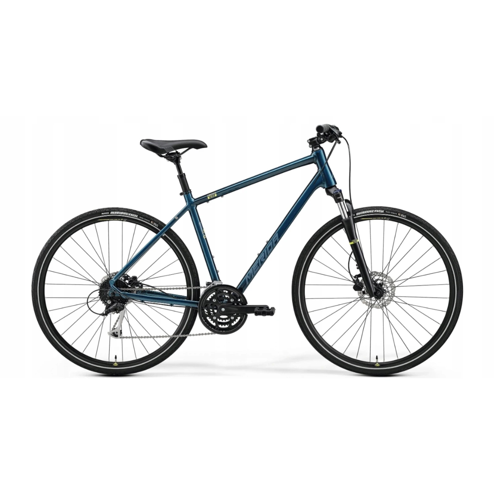 Rower crossowy Merida CROSSWAY 100 M(51) TEAL-BLUE(SILVER-BLUE/LIME)