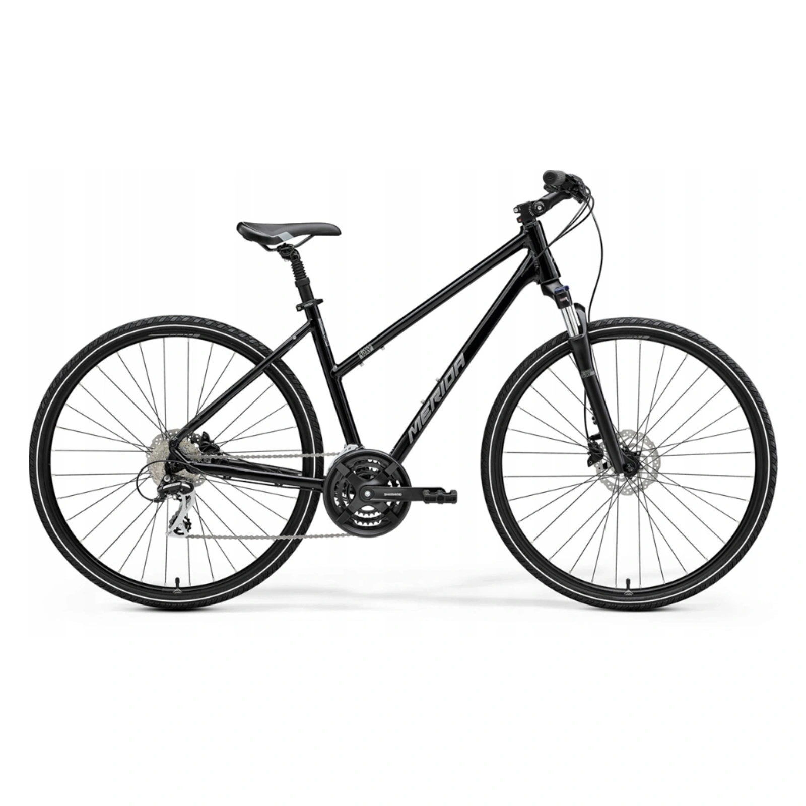 Rower crossowy Merida CROSSWAY 20 LADY L(L)(55L) BLACK(SILVER)