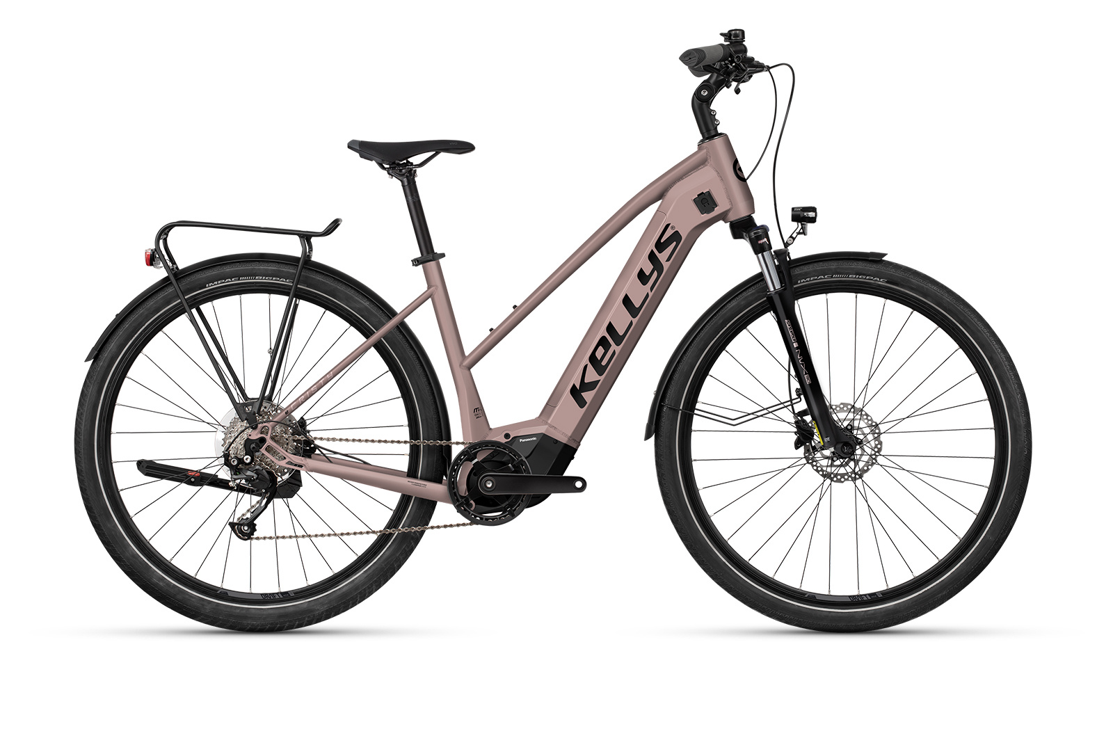 Rower elektryczny KELLYS E-Cristy 30 P Rose Gold M 28