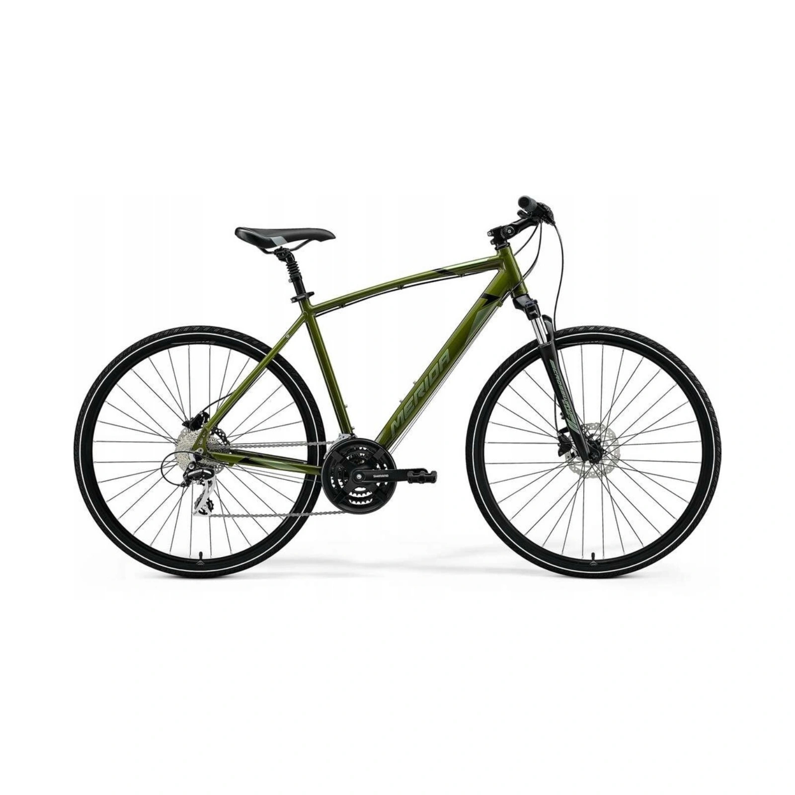 Rower crossowy Merida CROSSWAY 20-D M-L(52) MOSS GREEN(SILVER-GREEN/BLACK)