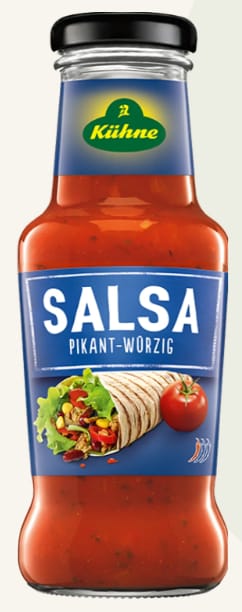 Kuhne Sos meksykański pikantny salsa Mexiko 250 ml