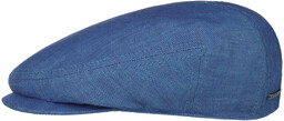 Kaszkiet Lniany Descott by Stetson, niebieski, 56 cm