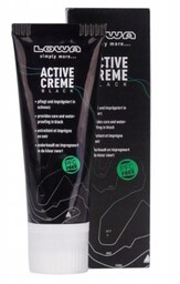 LOWA ACTIVE CREME nubuk/zamsz black 75ml - krem natłuszczający z impregnatem