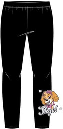 Legginsy dla dzieci Psi Patrol Czarne Skye