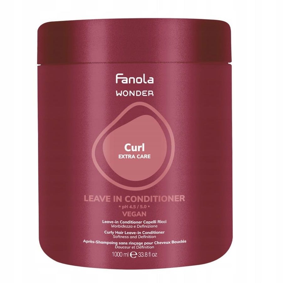 Fanola _Wonder Curl Extra Care odżywka do włosów bez spłukiwania 1 l