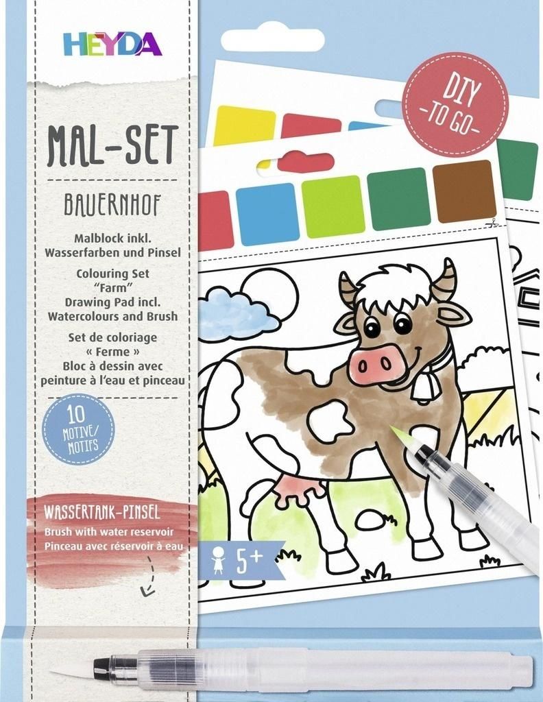 Malowanka wodna - Farma - zabawka