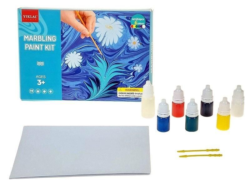 Obrazek do malowania z zestawem farb