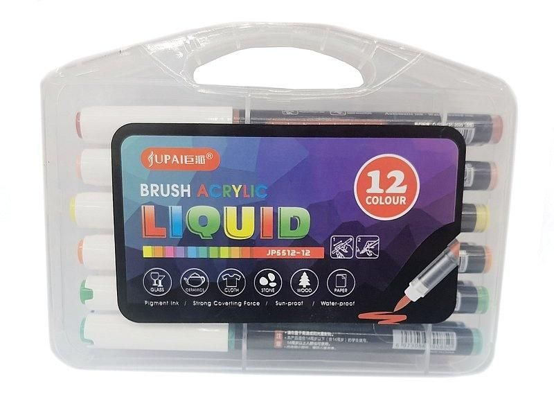 Adar Flamastry akrylowe 12 kolorów