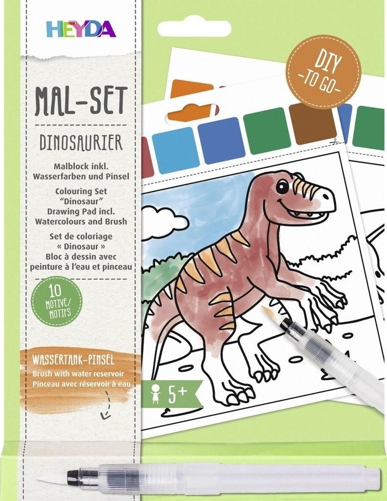 Malowanka wodna - Dinozaury - zabawka