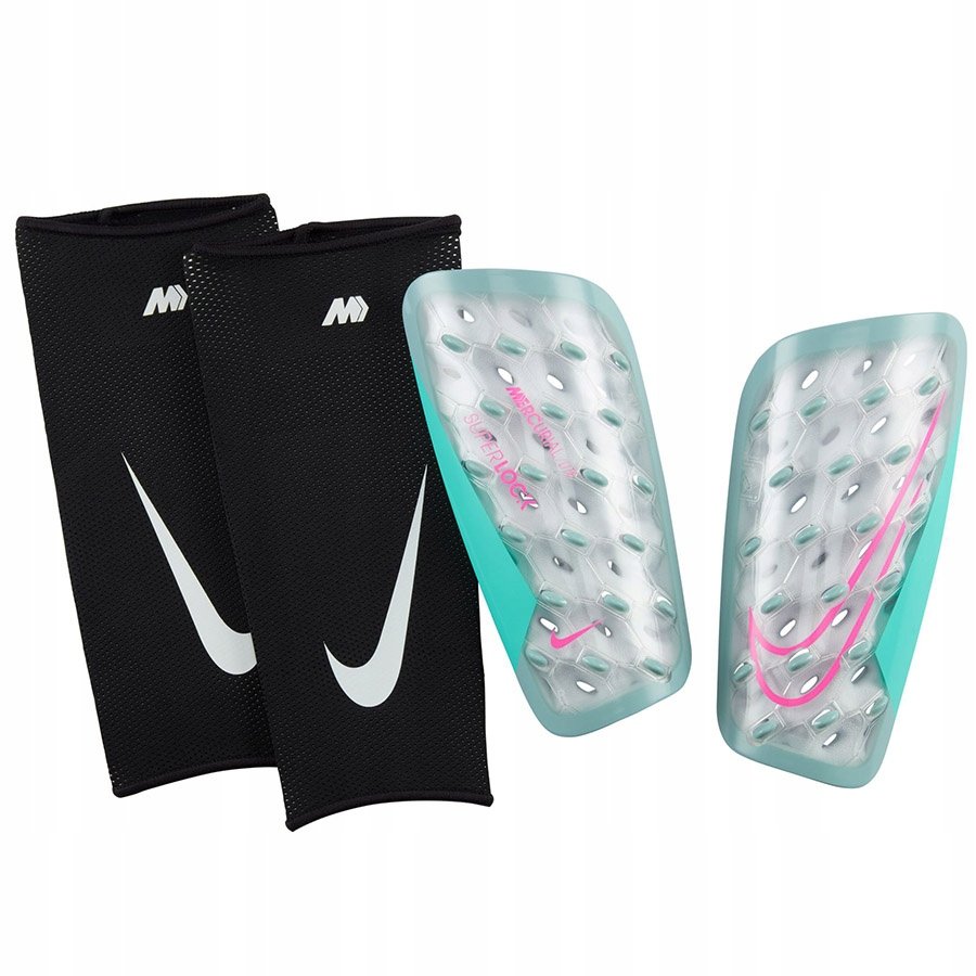 Nagolenniki Nike Mercurial Fly Lite Super Lock DN3608-395 niebieski M