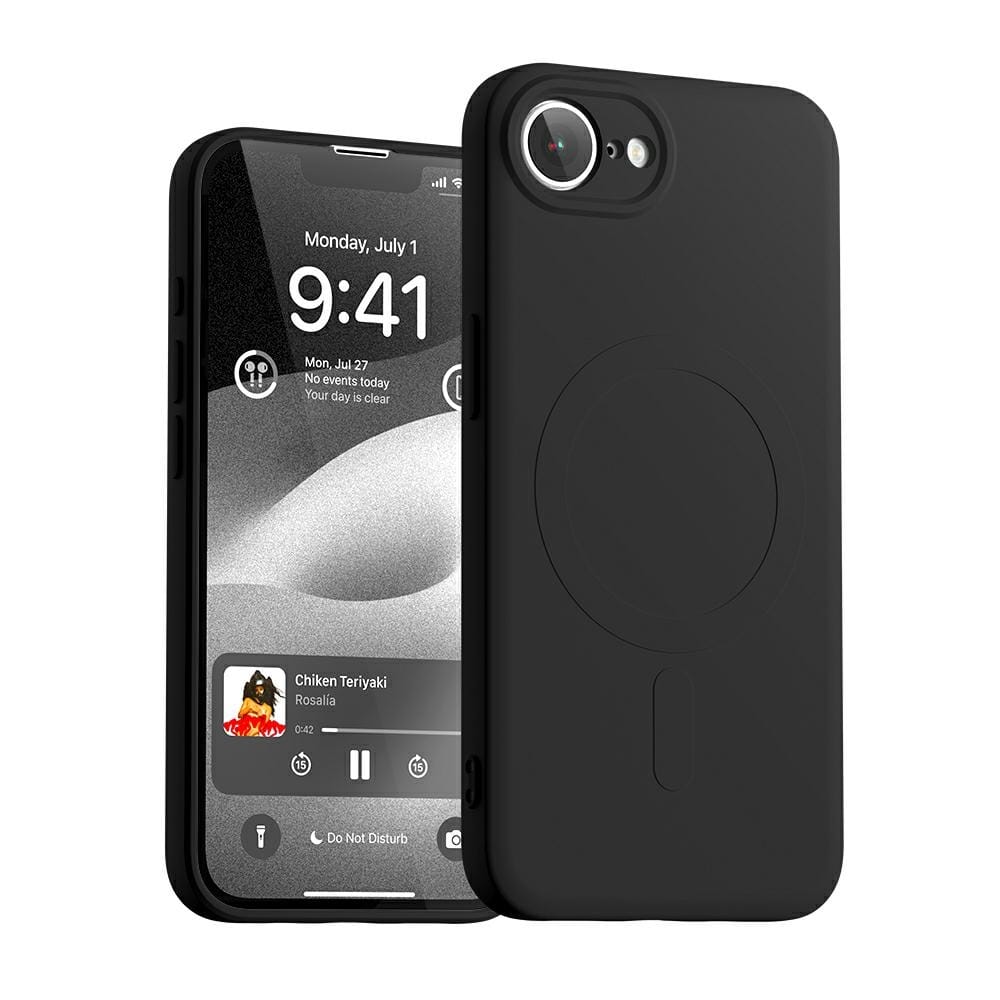 Etui Mercury Semi-Silicone MagSafe do iPhone 16e czarny