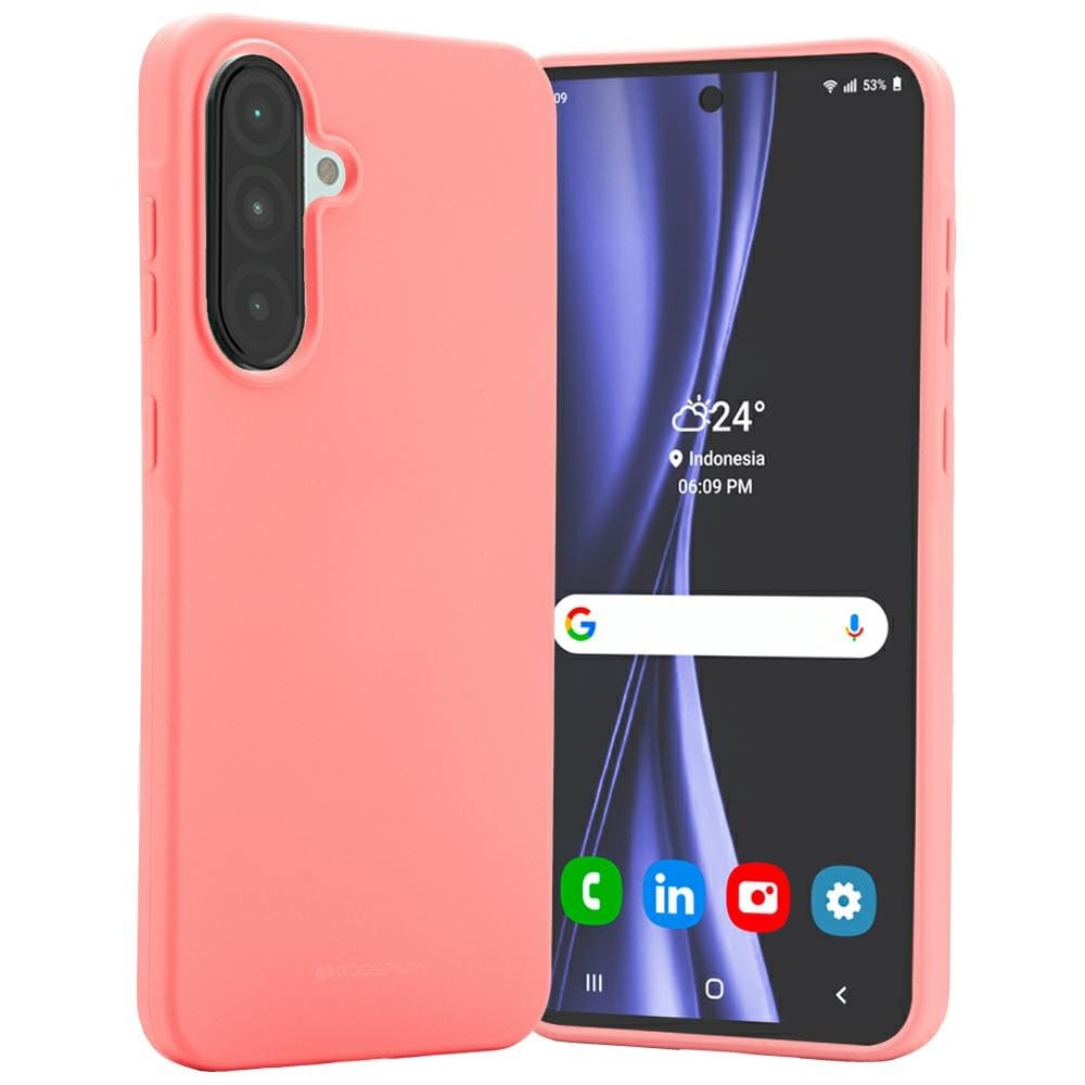 Etui Mercury Soft do Samsung Galaxy A56 różowy