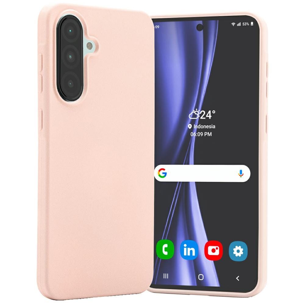 Etui Mercury Soft do Samsung Galaxy A36 różowo-piaskowy
