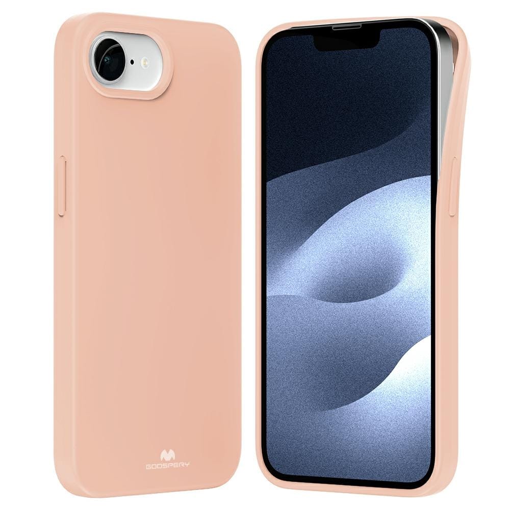 Etui Mercury Soft do iPhone 16e różowo-piaskowy