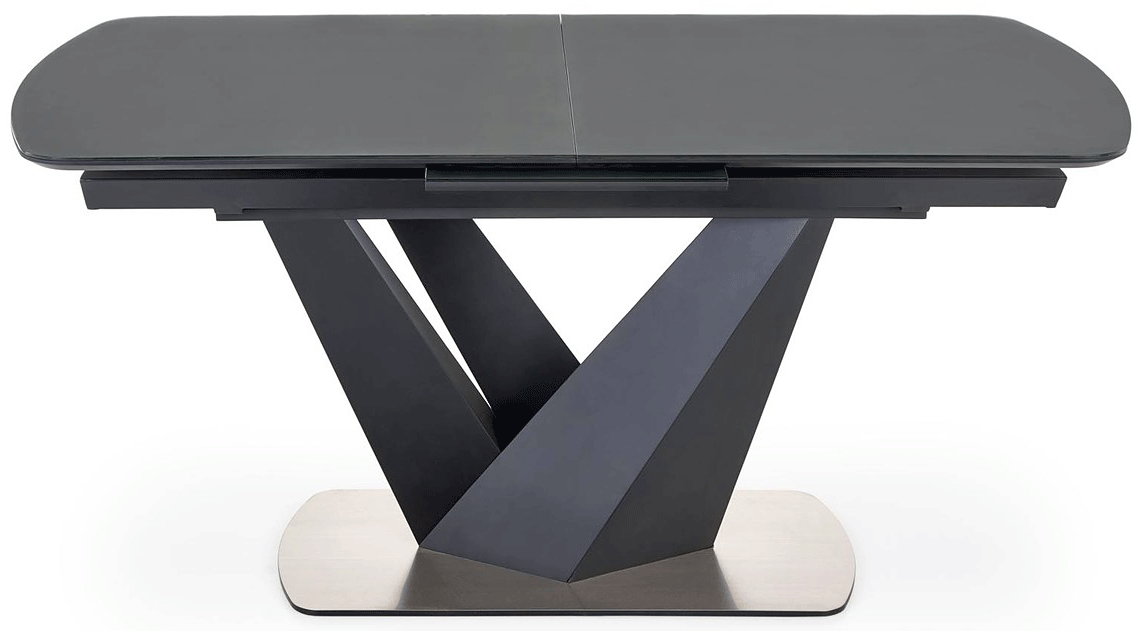 Popielaty rozkładany nowoczesny stół T0-C15