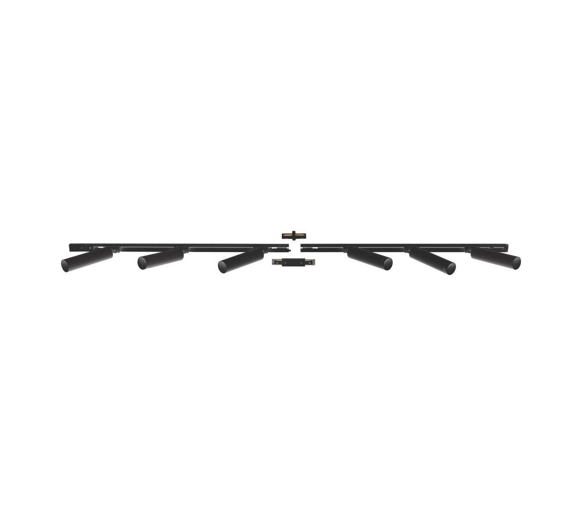 Zuma Line 3027 - Reflektor do systemu szynowego LULU 6xGU10/35W/230V czarny