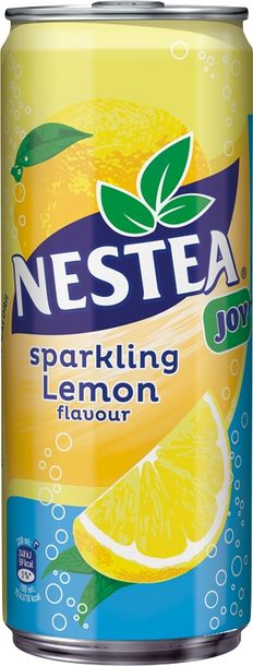 Nestea Sparkling Napój gazowany czarna herbata - cytryna 330ml