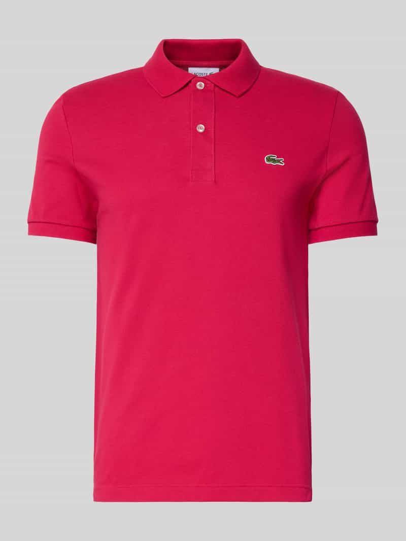 Koszulka polo o kroju slim fit z czystej bawełny