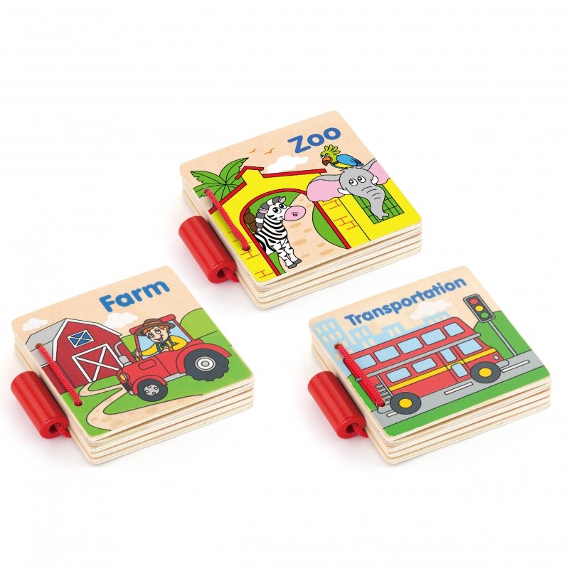 DREWNIANA PIERWSZA KSIĄŻECZKA 1 SZT.