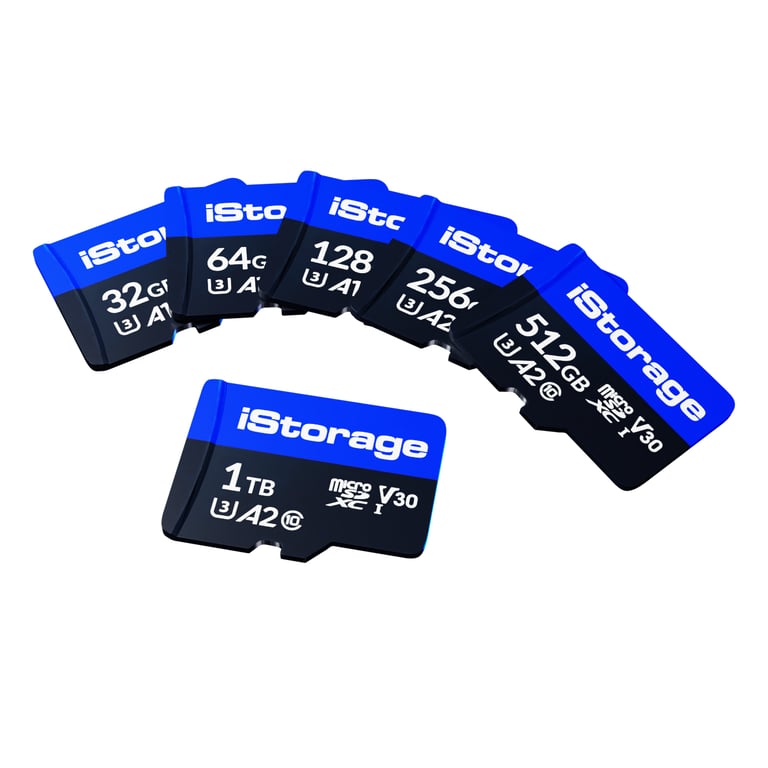 iStorage microSD card 32GB MicroSDXC UHS-III Klasa 10 IS-MSD-1-32