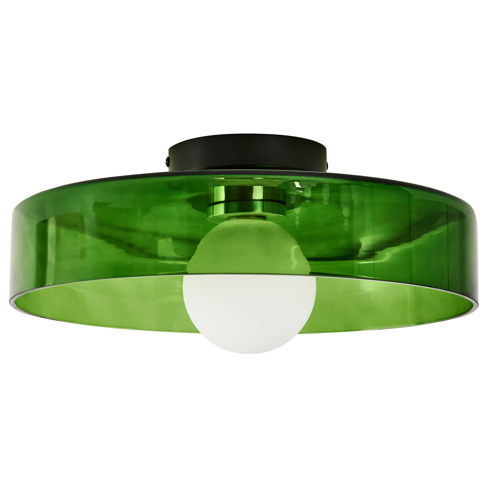 Lampa sufitowa LUGUSE Szkło Zielony
