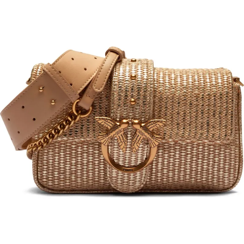 Pinko Torebka na ramię LOVE ONE MINI SLOUCHY FL
