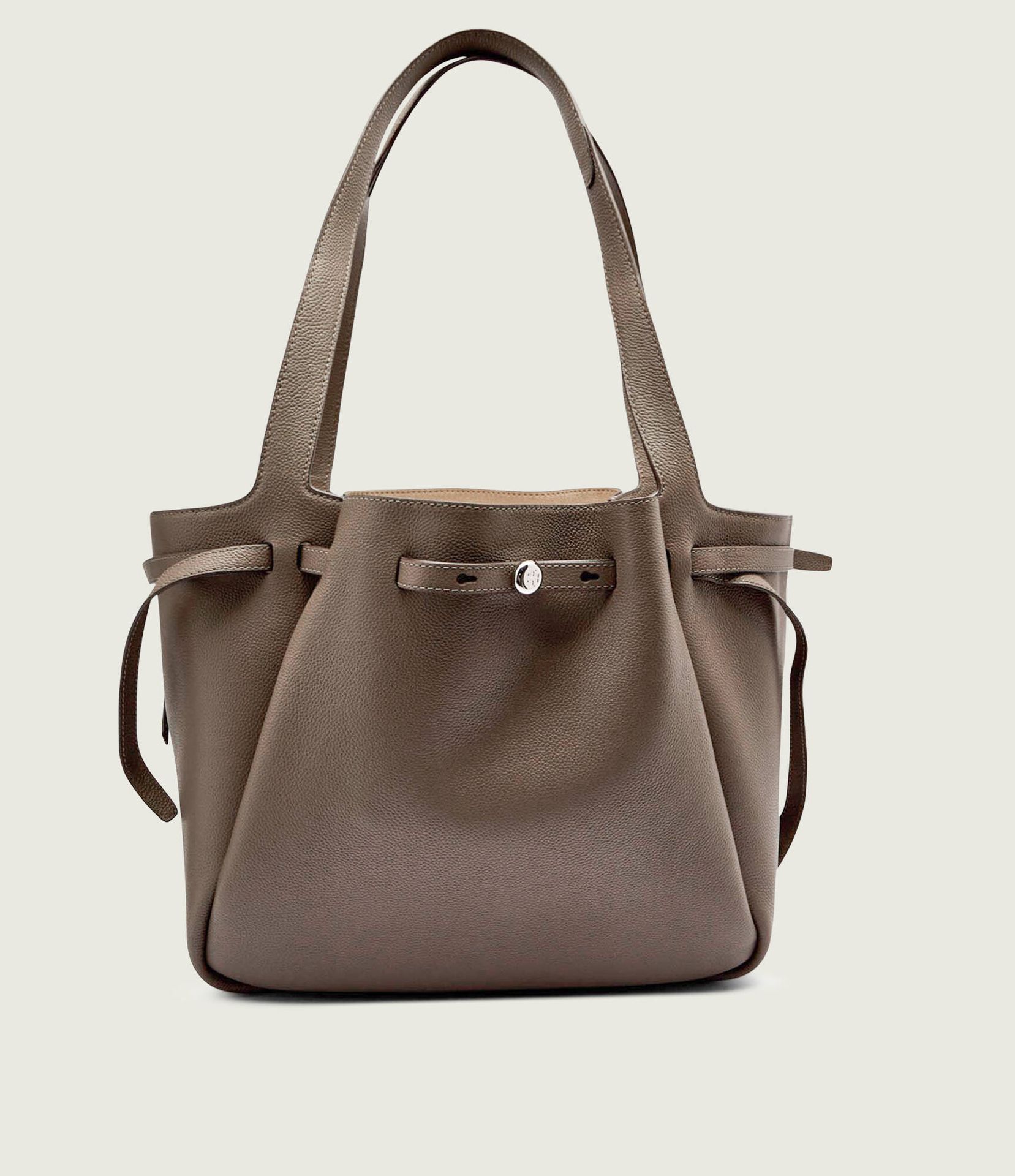 TORY BURCH Skórzana shopperka Romy Large