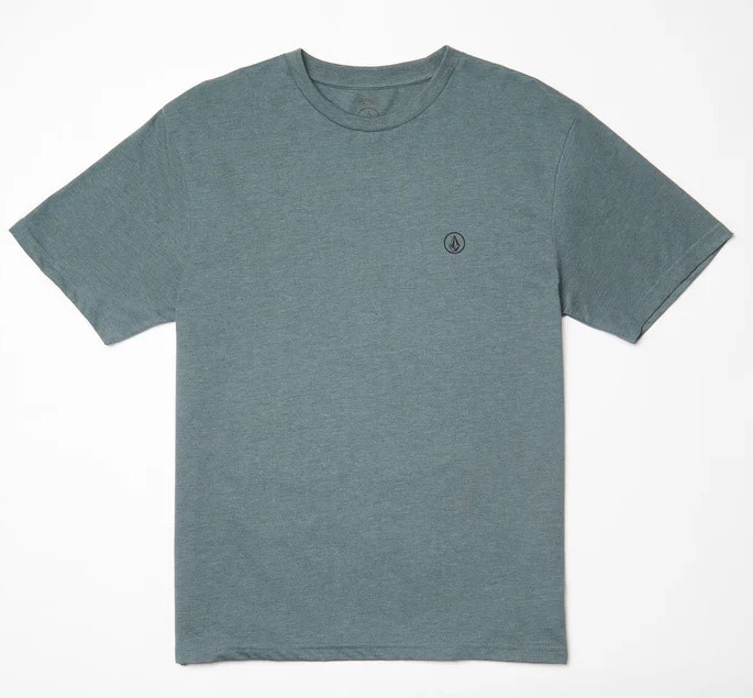 t-shirt VOLCOM CIRCLE BLANKS TEE DARK SLATE