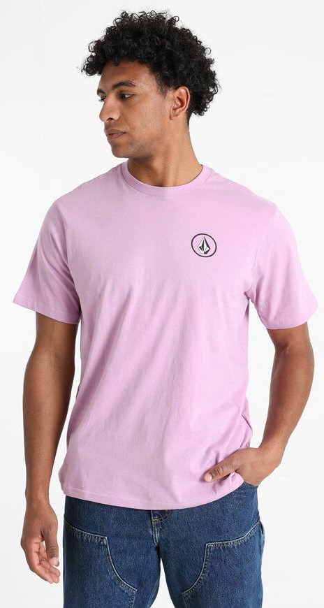 t-shirt VOLCOM ICONIC STONE TEE STEEL PURPLE