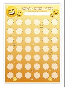 LearnHow Karty motywacyjne - Buźkii 5 szt. - artykuł papierniczy