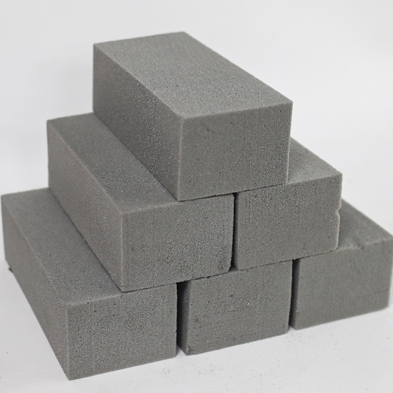 TEMU 3szt./6szt. Szara Pianka do Sztucznych Kwiatów - Wysokiej Jakości, Do Bukietów Ślubnych i Rękodzieła DIY, Dekoracje Domowe - Trwałe, , Łatwe w