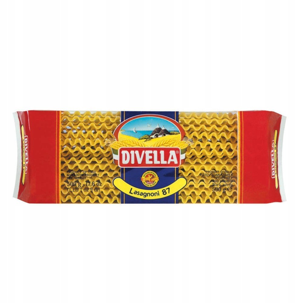 Włoski makaron lazania 500g lasagnoni 87
