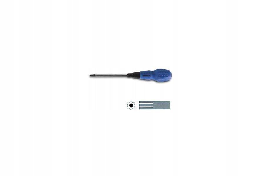 ŚRUBOKRĘT WKRĘTAK T27 Z OTWOREM TORX TR 23cm