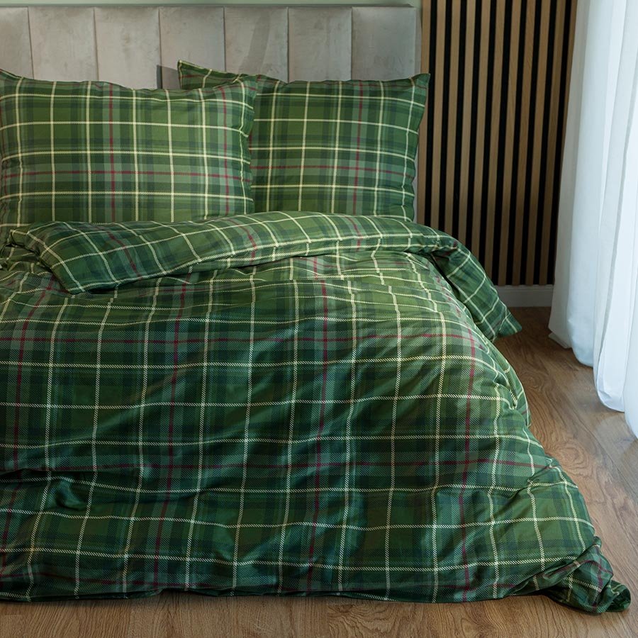 JAMILA Komplet pościeli z bawełny satynowej 220x200cm