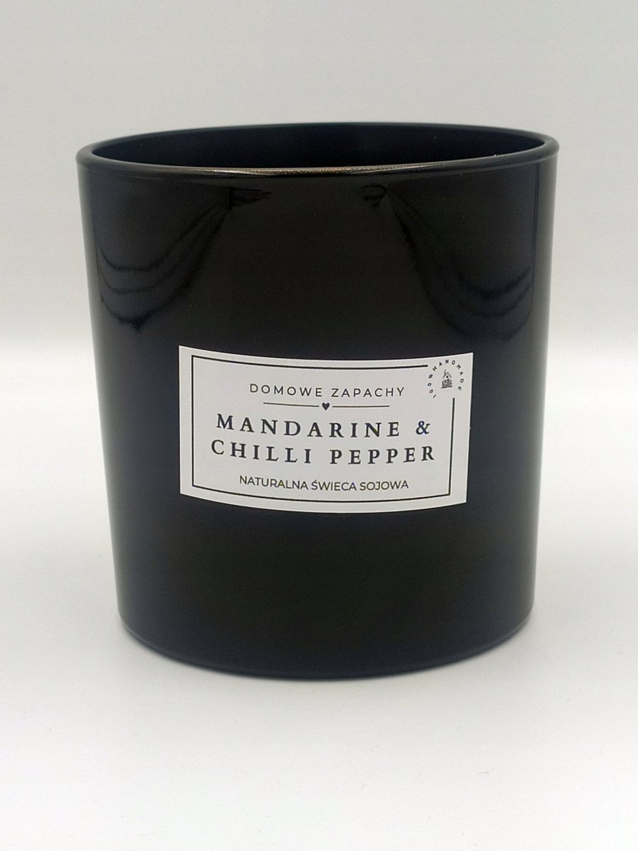 Luksusowa Świeca Zapachowa MANDARINE & CHILLI PEPPER 350 ml