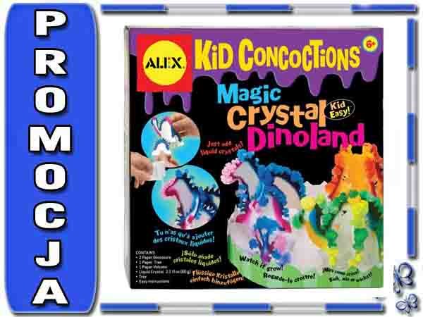 ALEX A967 Szalone eksperymenty krysztalki DINOZAU