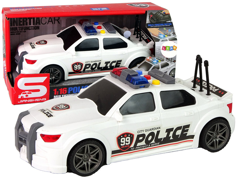 DLA DZIECI AUTO SPORTOWE POLICJA DŹWIĘK