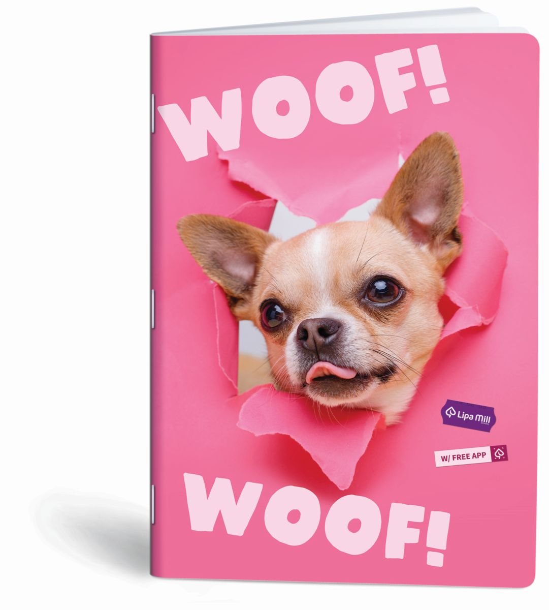 Zeszyt A4 Woof, 60k, kratka, Mar Mar