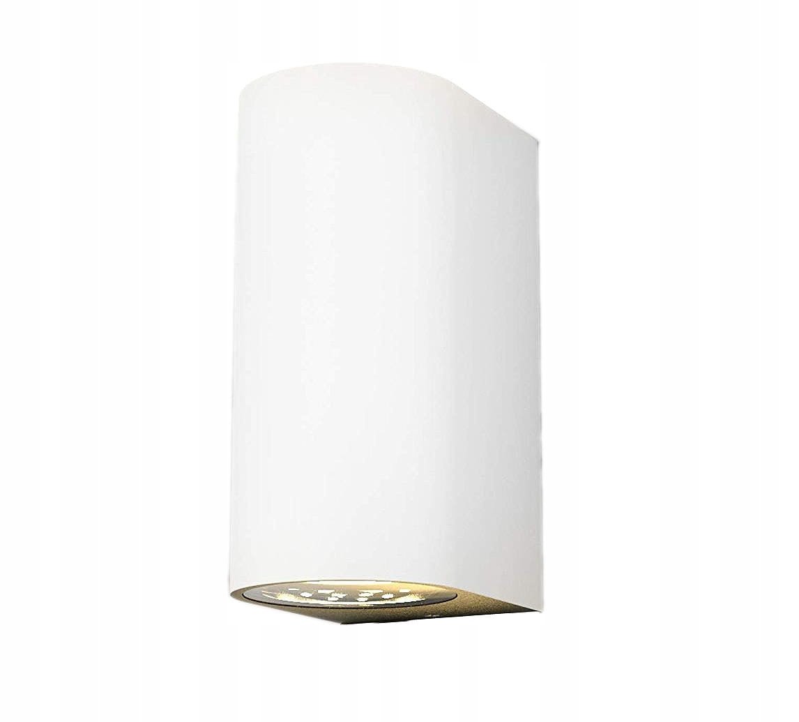 Kinkiet Elewacyjny LED 10W W Komplecie - Lampa Ogrodowa Biała - Góra Dół
