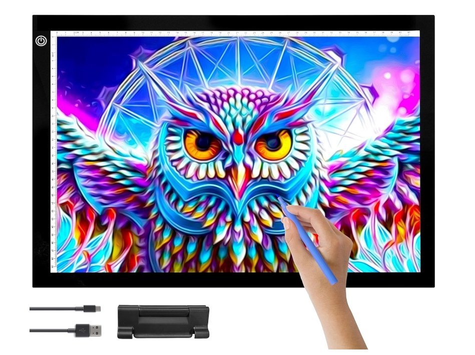 Podświetlany Stół A3 Light Pad z Regulacją Jasności