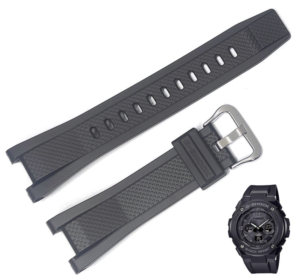 Pasek do zegarka Casio G-Shock GST-W300G czarny 10546899