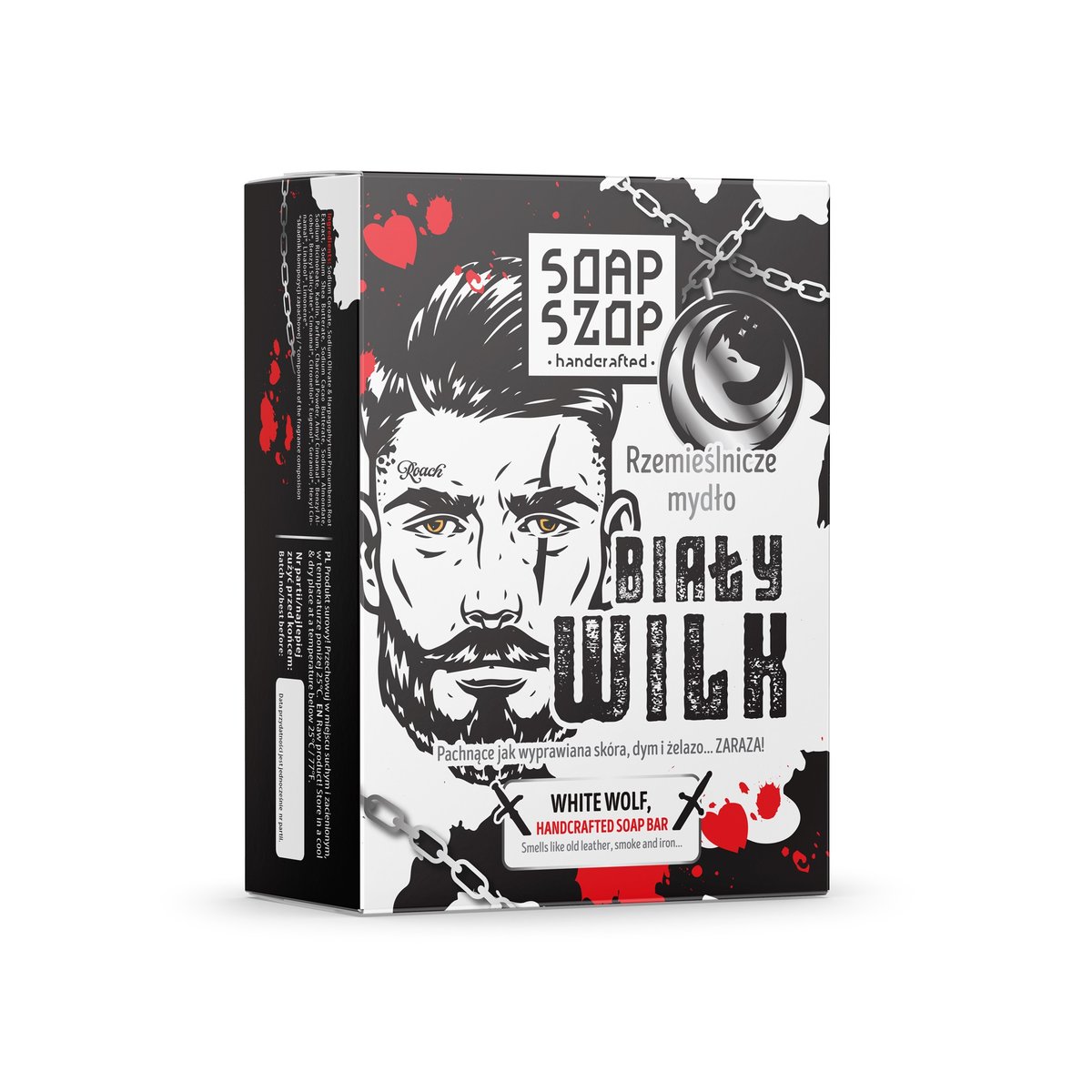 Soap Szop, Mydło Biały Wilk, 90 g