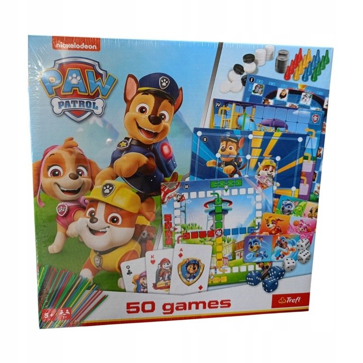 Gra 50 games Psi Patrol