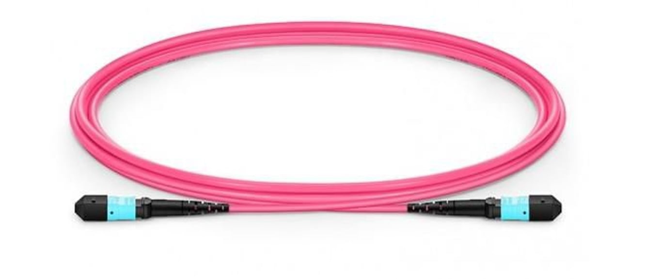 Lanview LVO230403-MTP kabel InfiniBand / światłowodowy 3 m Fioletowy LVO230403-MTP